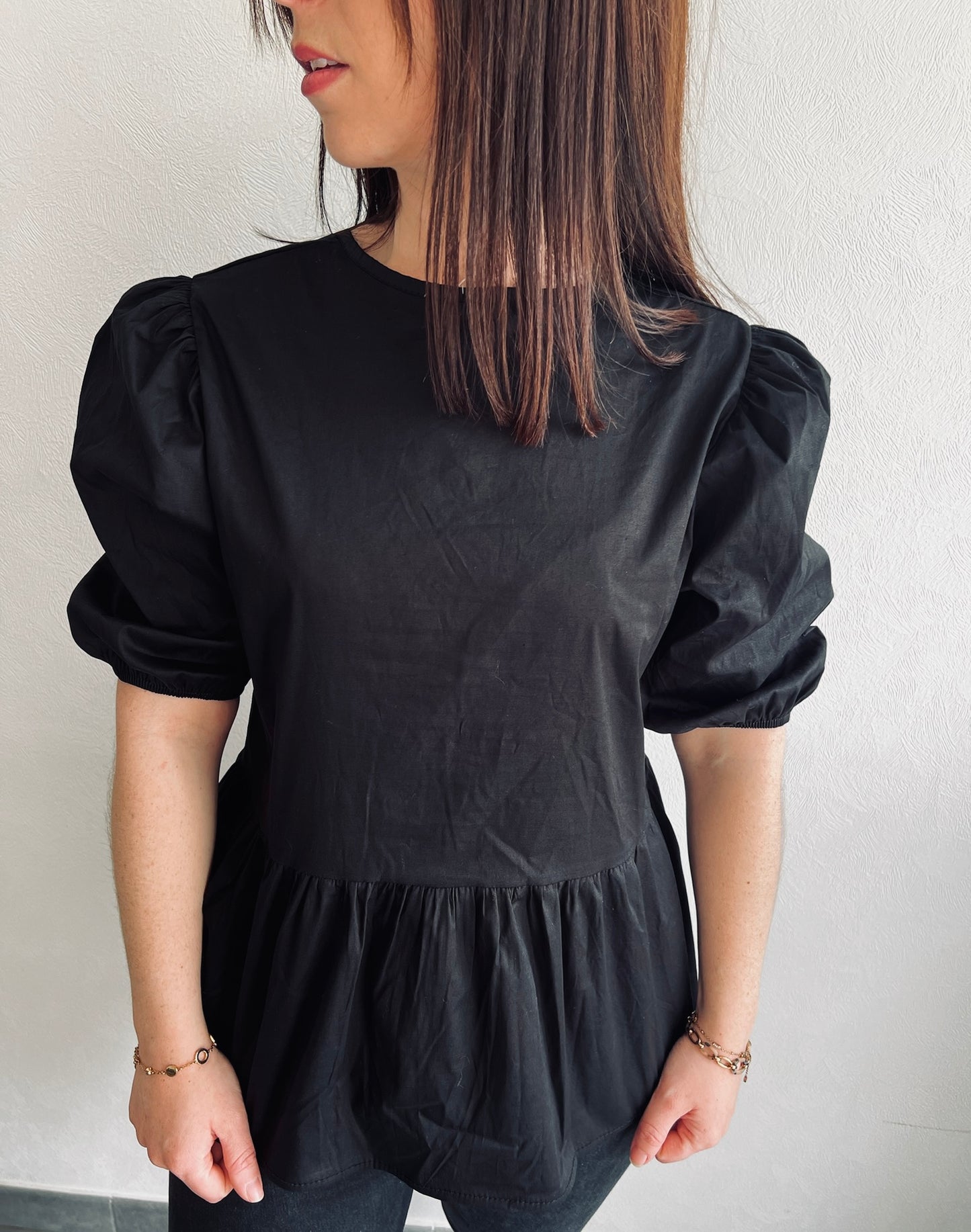 Blouse noire Idriss