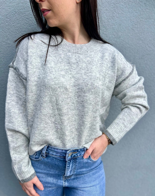 Pull Basile Gris