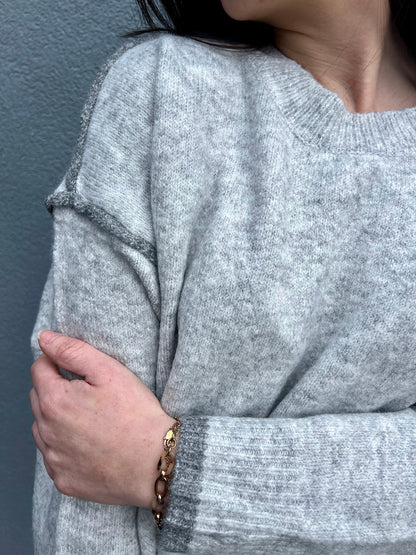 Pull Basile Gris