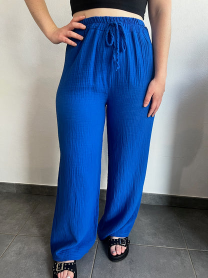 Pantalon Willo bleu roi