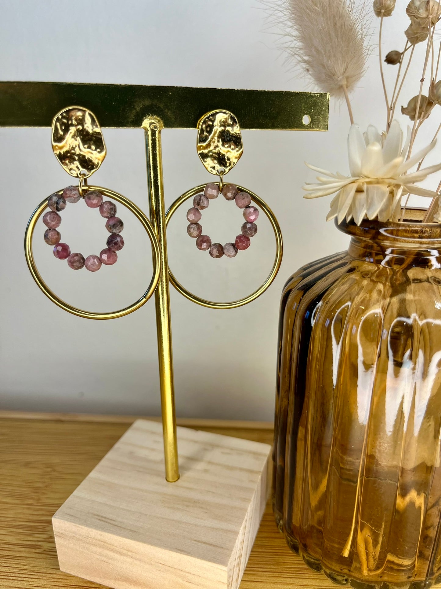 Boucles d'oreilles Rosie